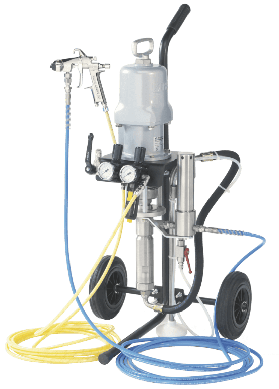 Picture of the MSU32 Multi-Spray Unit for industrial applications